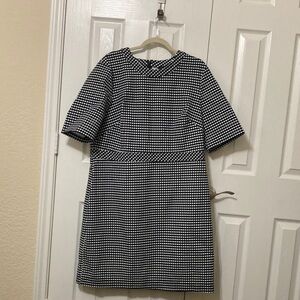 Banana Republic Black and White Dress
